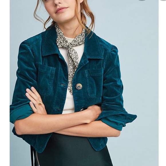 Anthropologie Jackets & Blazers - Anthropologie Stretch Cord Blazer